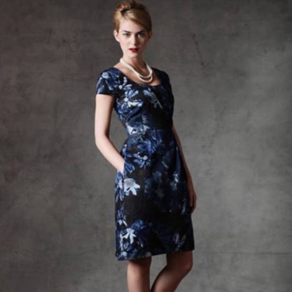 Banana Republic Mad Men Floral Dress